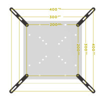 Кронштейн Brateck LCD-201F Diawest