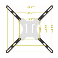 Кронштейн Brateck LCD-201F Diawest