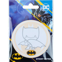 Папір для нотаток Kite з клейким шаром DC Comics 70х70 мм, 50 аркушів (DC23-298-2) Diawest