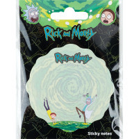 Папір для нотаток Kite з клейким шаром Rick and Morty 70х70 мм, 50 аркушів (RM23-298-2) Diawest