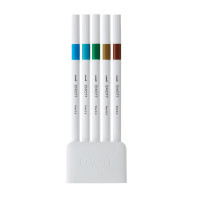 Лайнер UNI набір Emott Island Color 0.4 мм 5 кольорів (PEM-SY/5C.04IC) Diawest
