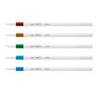 Лайнер UNI набір Emott Island Color 0.4 мм 5 кольорів (PEM-SY/5C.04IC) Diawest