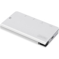 Порт-реплікатор Digitus Travel USB-C, 6 Port (DA-70867) Diawest