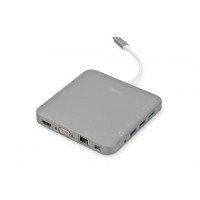 Порт-реплікатор Digitus USB-C, 11 Port (DA-70876) Diawest