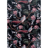 Книга записна Axent Birds&Flowers-4 A4 в клітинку 96 аркушів (8422-571-A) Diawest