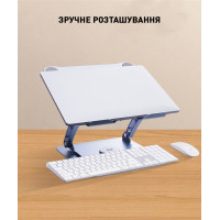 Підставка до ноутбука DYXON FIX COOLING 3 Silver (DXNLSFC3S) Diawest