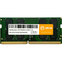 Модуль пам'яті для ноутбука SoDIMM DDR4 16GB 3200 MHz ATRIA (UAT43200CL22SK1/16) Diawest