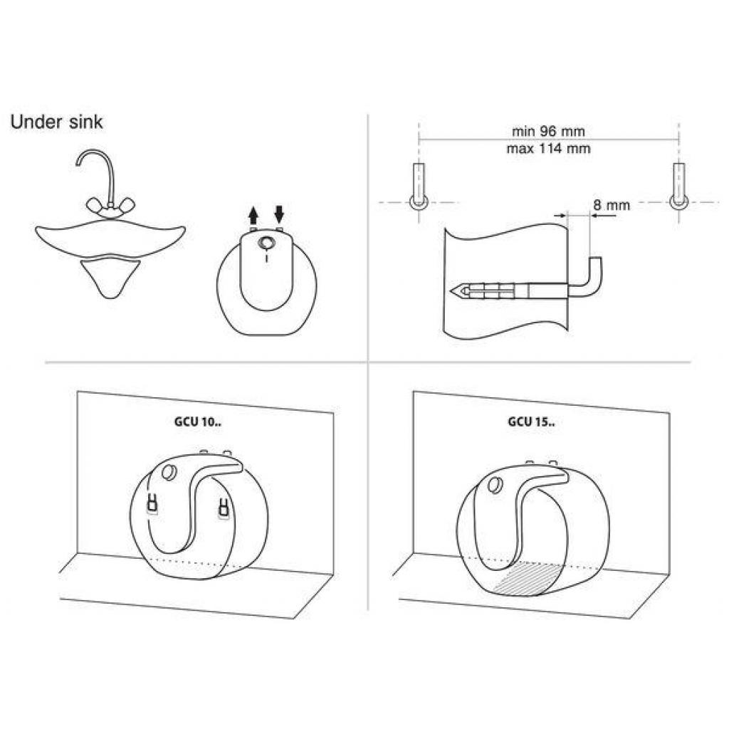 Бойлер Tesy BILIGHT COMPACT 15 U Diawest