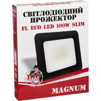 Прожектор MAGNUM FL ECO LED 100Вт slim 6500К IP65 (90014089) Diawest