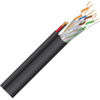 Кабель мережевий FinMark UTP 305м CAT5e 4P 24AWG-2x0.75 power PE B Drum (163692) Diawest