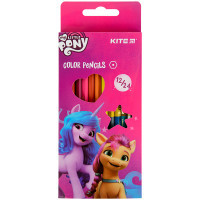 Олівці кольорові Kite My Little Pony двосторонні, 12 кольорів (LP22-054) Diawest