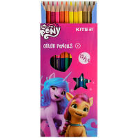 Олівці кольорові Kite My Little Pony двосторонні, 12 кольорів (LP22-054) Diawest