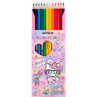 Олівці кольорові Kite Hello Kitty 12 кольорів (HK24-051) Diawest
