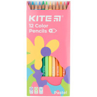 Олівці кольорові Kite Fantasy Pastel 12 кольорів (K22-451-2) Diawest