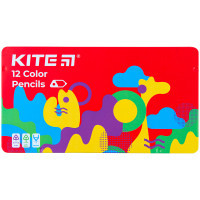 Олівці кольорові Kite Fantasy тригранні 12 кольорів (K22-058-2) Diawest