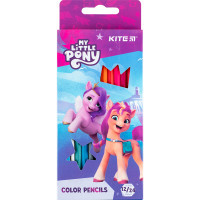 Олівці кольорові Kite My Little Pony двосторонні, 12 кольорів (LP24-054) Diawest