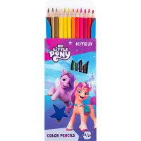 Олівці кольорові Kite My Little Pony двосторонні, 12 кольорів (LP24-054) Diawest