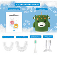 Електрична зубна щітка AHealth KIDS SONIC SMILE 2 Green (AHkss2g) Diawest