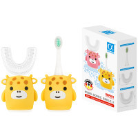 Електрична зубна щітка AHealth KIDS SONIC SMILE 2 Yellow (AHkss2y) Diawest