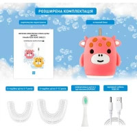 Електрична зубна щітка AHealth KIDS SONIC SMILE 2 Pink (AHkss2p) Diawest