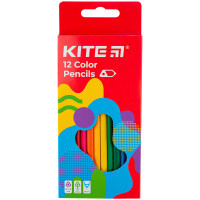 Олівці кольорові Kite Fantasy тригранні, 12 кольорів (K22-053-2) Diawest