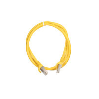 Патч-корд 1м S/FTP Cat 6 CU PVC 26AWG 7/0.16 yellow 2E (2E-PC6SFTPCOP-100YLW) Diawest
