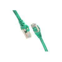Патч-корд 0.20м S/FTP Cat 6 CU PVC 26AWG 7/0.16 green 2E (2E-PC6SFTPCOP-020GRN) Diawest