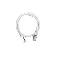 Патч-корд 0.50м S/FTP Cat 6 CU PVC 26AWG 7/0.16 grey 2E (2E-PC6SFTPCOP-050GRY) Diawest
