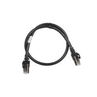 Патч-корд 0.50м S/FTP Cat 6 CU PVC 26AWG 7/0.16 black 2E (2E-PC6SFTPCOP-050BK) Diawest