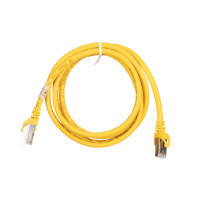 Патч-корд 1.50м S/FTP Cat 6 CU PVC 26AWG 7/0.16 yellow 2E (2E-PC6SFTPCOP-150YLW) Diawest