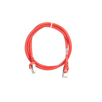 Патч-корд 1м S/FTP Cat 6 CU PVC 26AWG 7/0.16 red 2E (2E-PC6SFTPCOP-100RD) Diawest