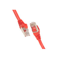 Патч-корд 0.50м S/FTP Cat 6 CU PVC 26AWG 7/0.16 red 2E (2E-PC6SFTPCOP-050RD) Diawest