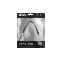 Патч-корд 0.20м S/FTP Cat 6 CU PVC 26AWG 7/0.16 black 2E (2E-PC6SFTPCOP-020BK) Diawest