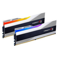 Модуль пам'яті для комп'ютера DDR5 64GB (2x32GB) 6400 MHz Trident Z5 RGB Matte White G.Skill (F5-6400J3239G32GX2-TZ5RW) Diawest
