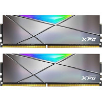 Модуль пам'яті для комп'ютера DDR4 16GB (2x8GB) 4133 MHz XPG SpectrixD50 RGB Tungsten Gray ADATA (AX4U41338G19J-DGM50X) Diawest