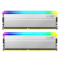 Модуль пам'яті для комп'ютера DDR4 32GB (2x16GB) 3600 MHz XPG Spectrix D45G RGB White ADATA (AX4U360016G18I-DCWHD45G) Diawest