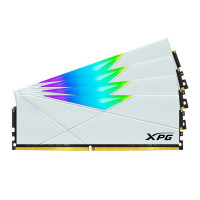 Модуль пам'яті для комп'ютера DDR4 64GB (4x16GB) 3600 MHz XPG Spectrix D50 RGB White ADATA (AX4U360016G18I-QCWH50) Diawest