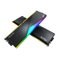Модуль пам'яті для комп'ютера DDR5 64GB (2x32GB) 6000 MHz XPG Lancer Blade RGB Black ADATA (AX5U6000C3032G-DTLABRBK) Diawest