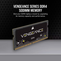 Модуль пам'яті для ноутбука SoDIMM DDR4 8GB 3200 MHz Vengeance Corsair (CMSX8GX4M1A3200C22) Diawest