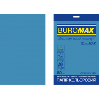 Папір Buromax А4, 80g, INTENSIVE blue, 20sh, EUROMAX (BM.2721320E-02) Diawest