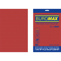 Папір Buromax А4, 80g, INTENSIVE red, 20sh, EUROMAX (BM.2721320E-05) Diawest