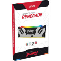Модуль пам'яті для комп'ютера DDR5 32GB (2x16GB) 7600 MHz Renegade RGB XMP Kingston Fury (ex.HyperX) (KF576C38RSAK2-32) Diawest