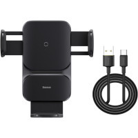 Універсальний автотримач Baseus Wireless Charge QI 15W (CGZX000001) Diawest