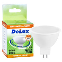 Лампочка Delux JCDR 5Вт 4100K 220В GU5.3 (90001293) Diawest