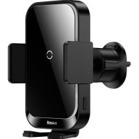 Універсальний автотримач Baseus Wireless Charge 15W (SUDD000001) Diawest