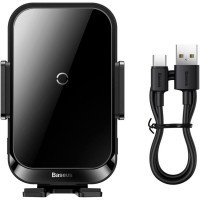 Універсальний автотримач Baseus Wireless Charge 15W (SUDD000001) Diawest