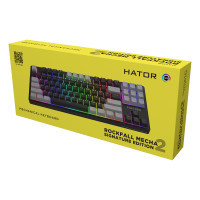 Клавіатура Hator Rockfall 2 Mecha Signature Edition USB Black/Gray (HTK-520-BBG) Diawest