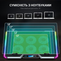 Підставка до ноутбука GamePro CP890 Diawest