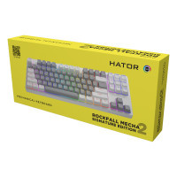 Клавіатура Hator Rockfall 2 Mecha Signature Edition USB White/Grey/White (HTK-521-WGW) Diawest