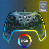 Геймпад Canyon Brighter GP-02 Wired RGB 4in1 PS3/Android BOX-TV/Nintendo Crystal (CND-GP02) Diawest